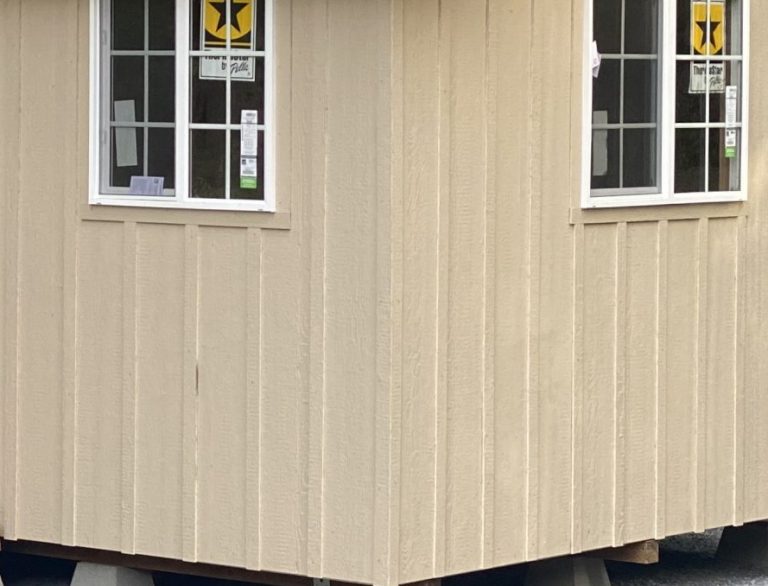 Garden Shed Siding Choices